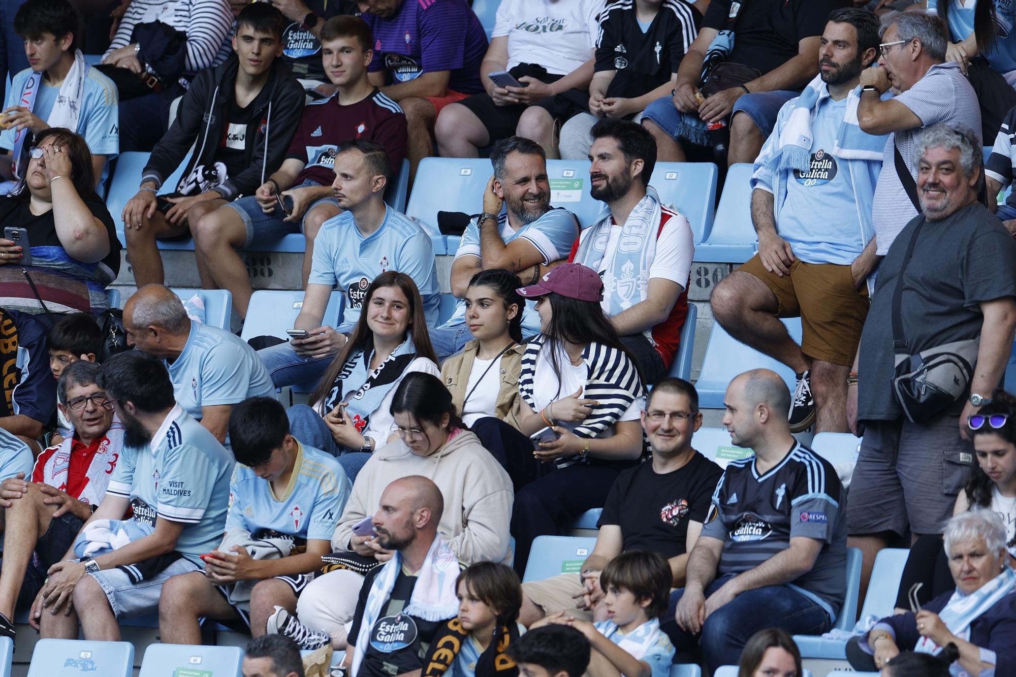 El Celta-Girona, en imágenes