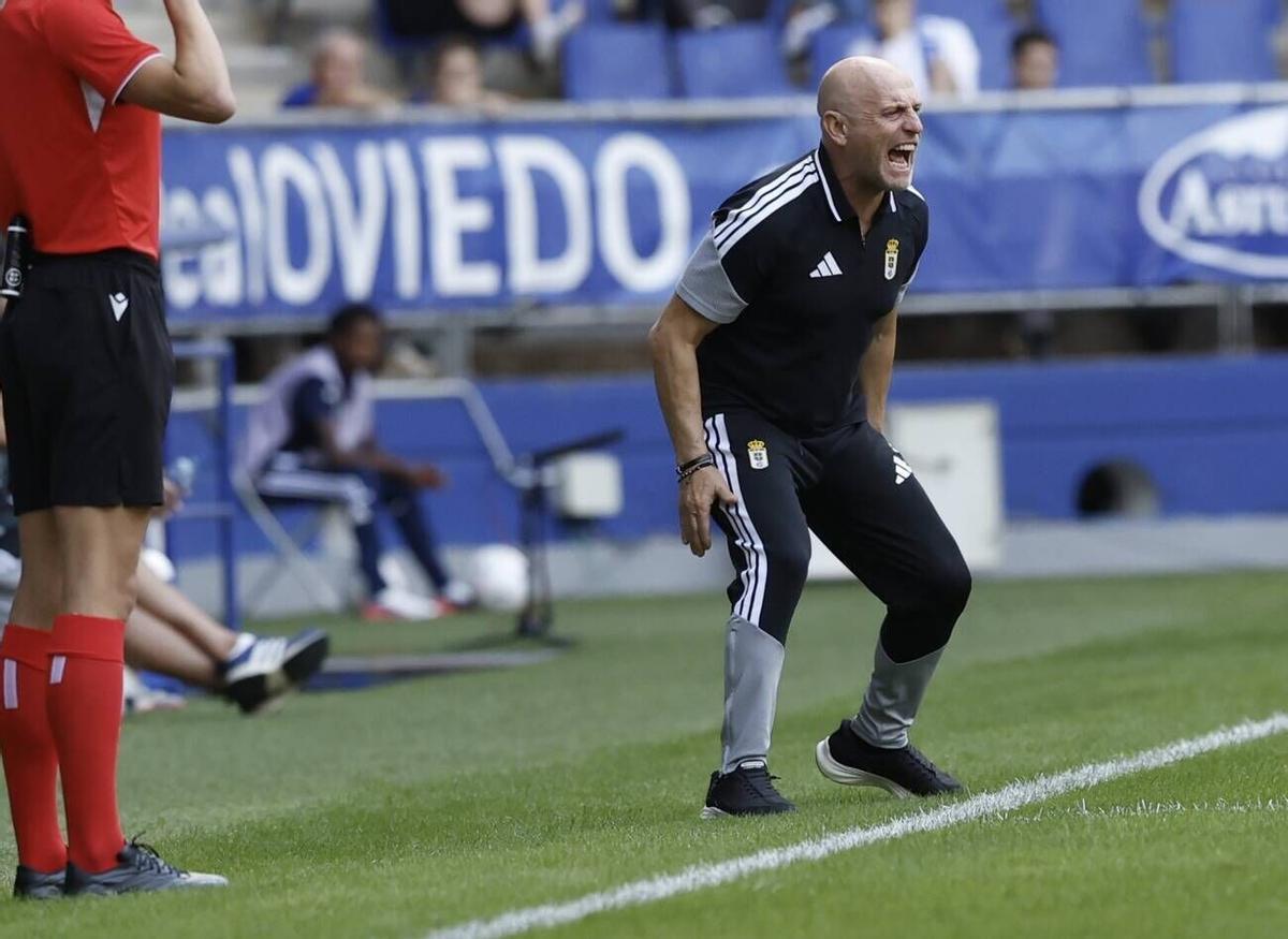 Así fue el partido entre el Real Oviedo y el Deportivo de la Coruña
