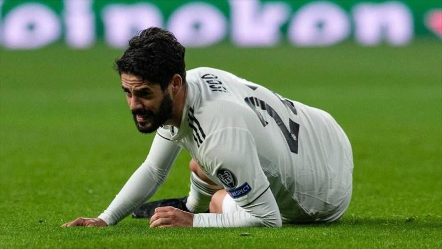 La lesión de Isco agrava las carencias del Madrid