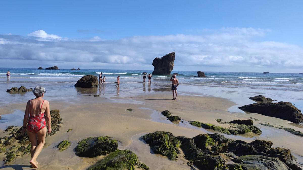 Vista de la playa del Aguilar.
