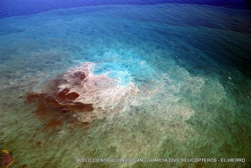 Volcán submarino de El Hierro