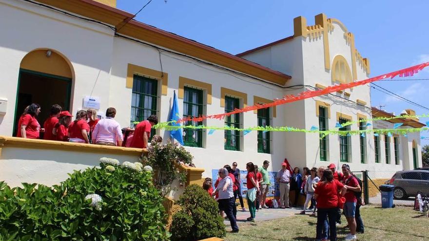 La escuela de Barres, en una imagen de archivo.