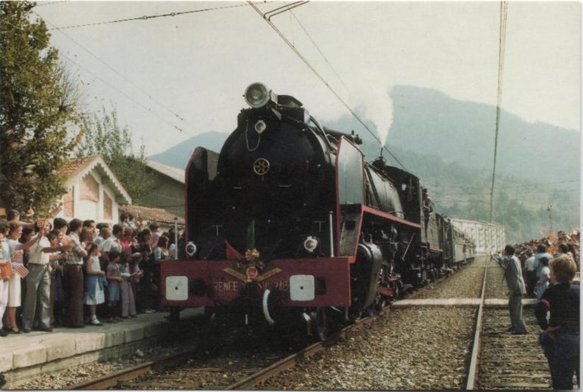 Centenari del tren a Puigcerdà