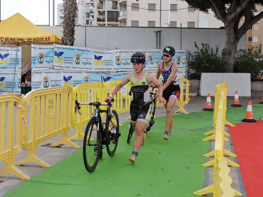 Triatlón de Águilas, primera jornada