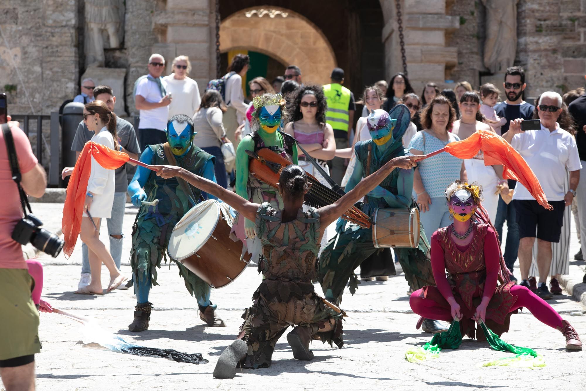 Imágenes de la Feria Medieval de Ibiza este sábado