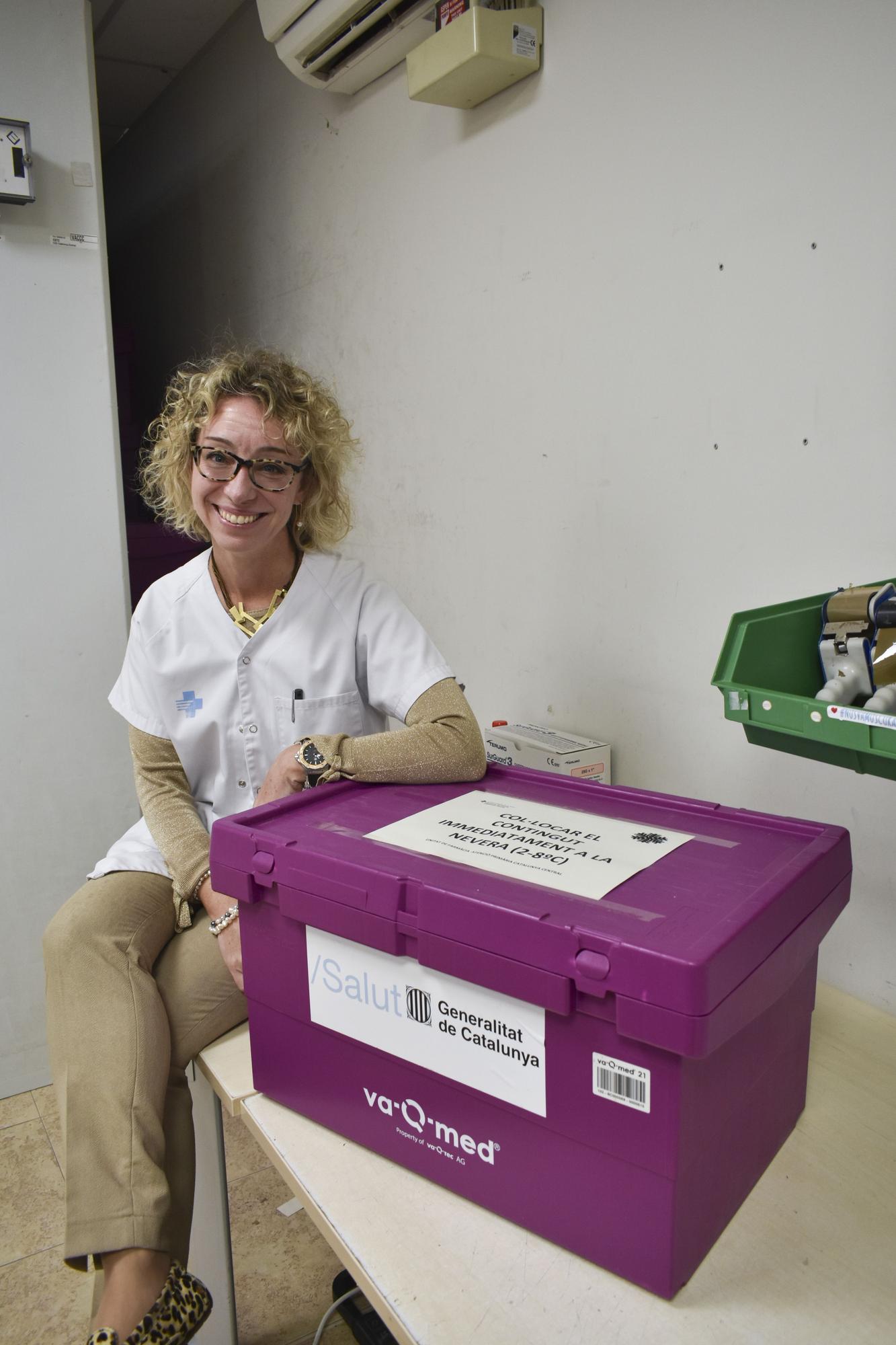 La preparació i el recorregut dels vaccins a l'ICS Catalunya Central
