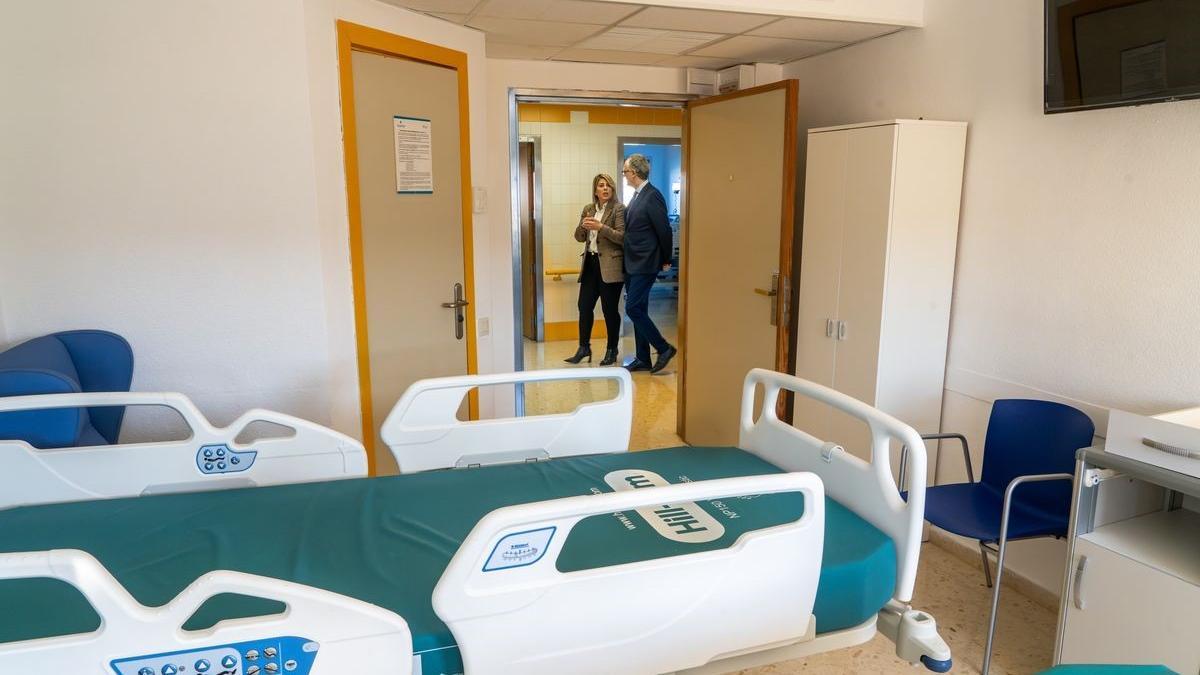 La Unidad de Cuidados Paliativos cuenta con más camas que duplican su capacidad.