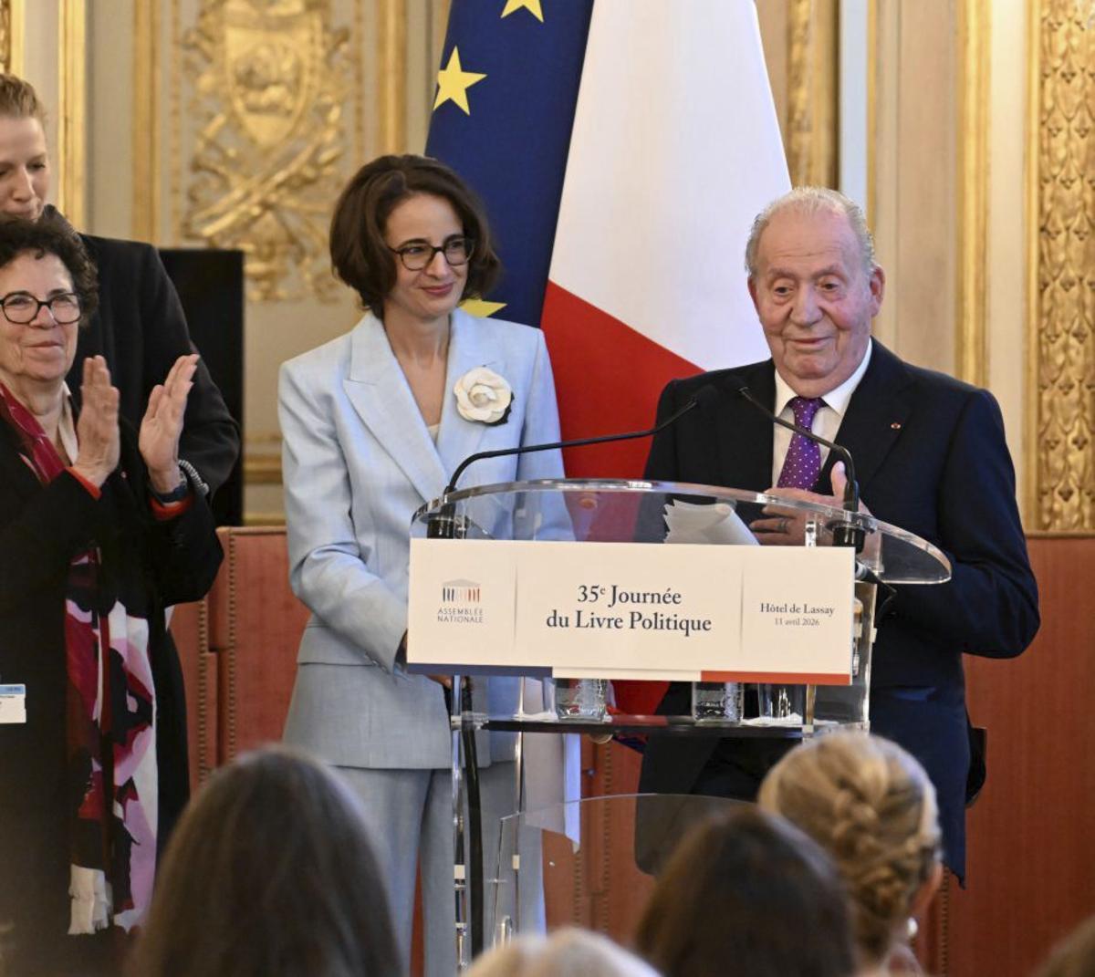 L’Assemblea de França premia el rei emèrit per les seves memòries
