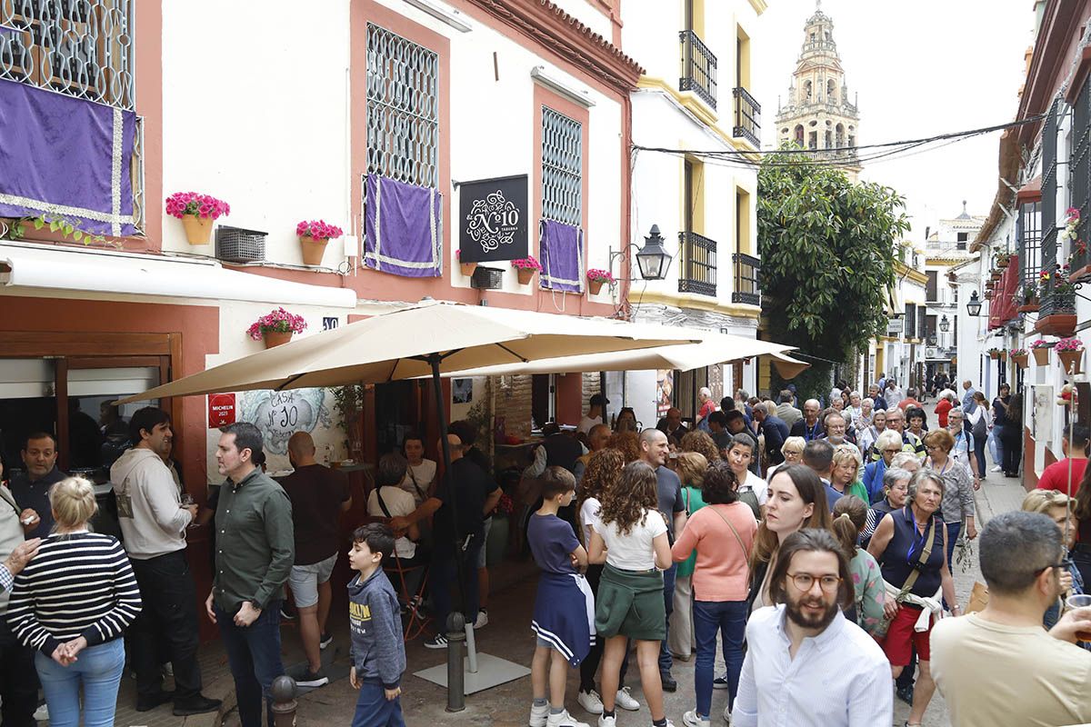 Los turistas tomán Córdoba en el Domingo de Ramos