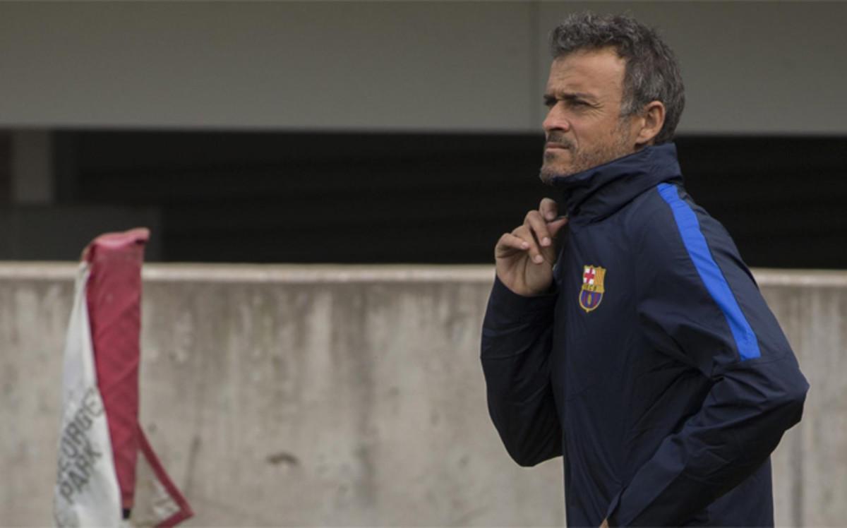 Luis Enrique, entrenador del FC Barcelona, fue clave para fichar a André Gomes