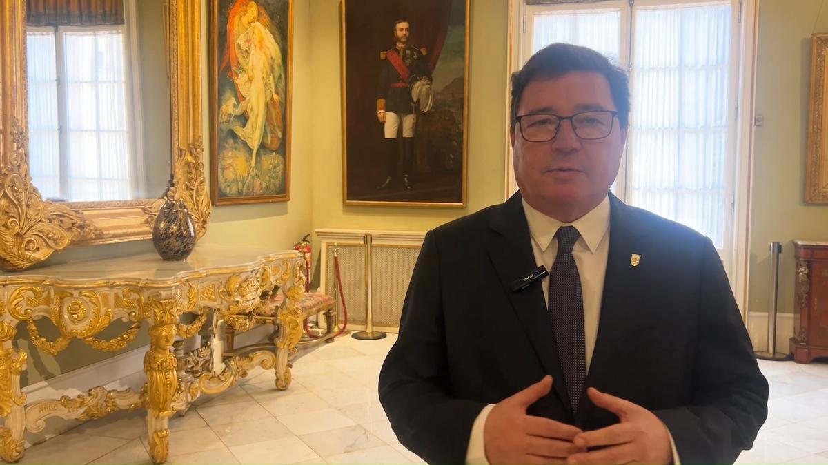 Vídeo | Declaraciones del consejero de Economía, Empleo y Transformación Digital en funciones, Guillermo Santamaría