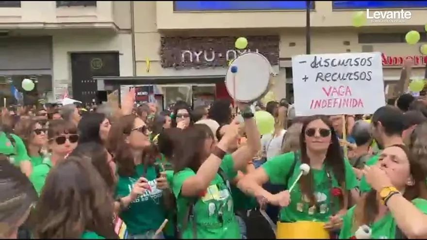 "Ha sido apoteósico": la extraordinaria presencia de Xàbia en la gran manifestación de València