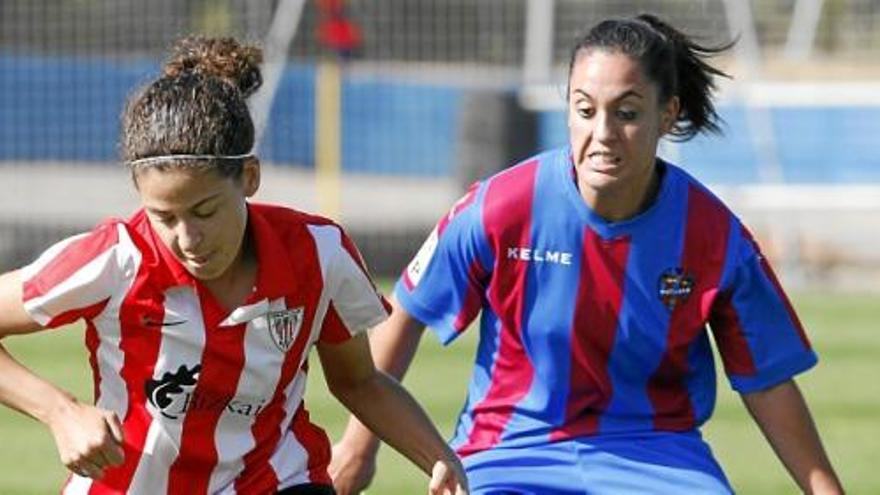 Jugadoras del Levante UD y Athletic Club.