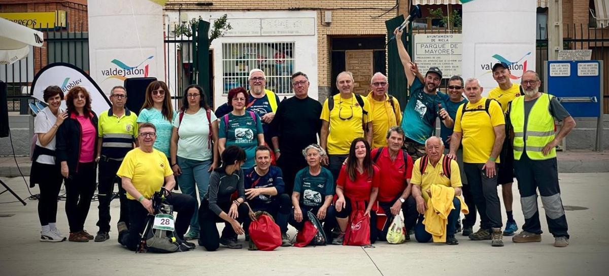 La marcha se celebró este año en Ricla. | SERVICIO ESPECIAL