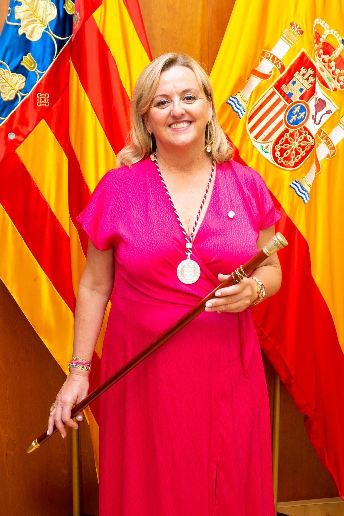 Ana María Sala, alcaldesa de Calp.