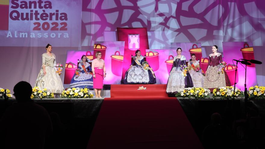 Las fotos de la presentación de la reina de las fiestas de Almassora 2022