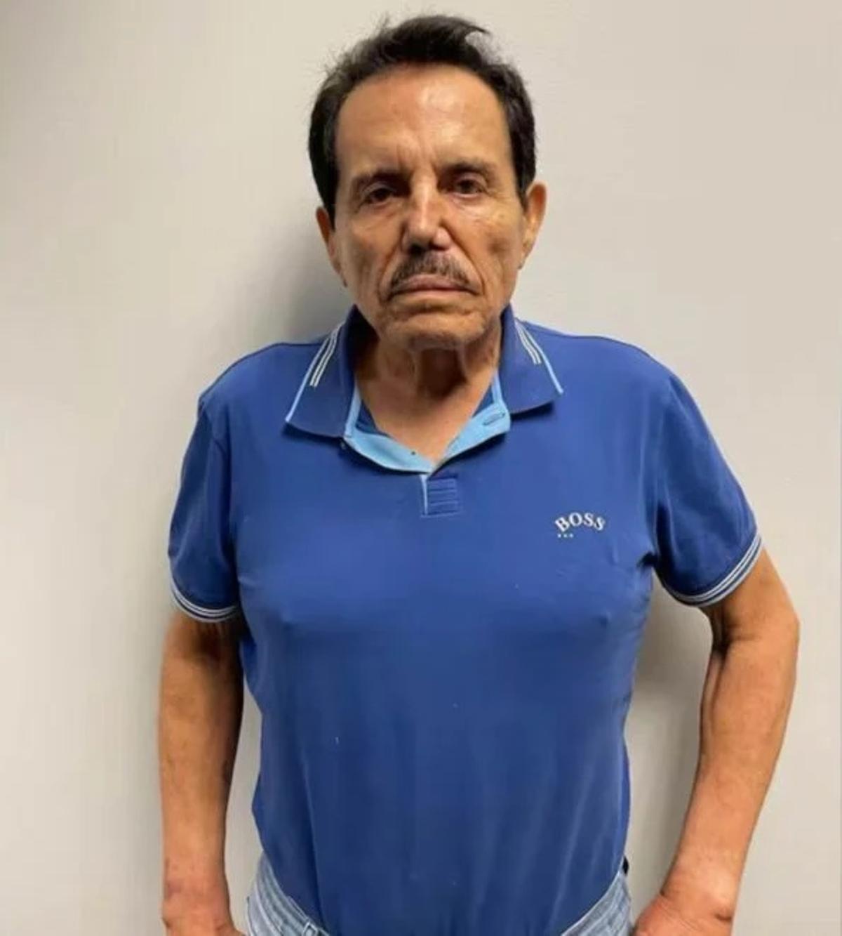 El narcotraficante mexicano Ismael 'El Mayo' Zambada, en una imagen policial.