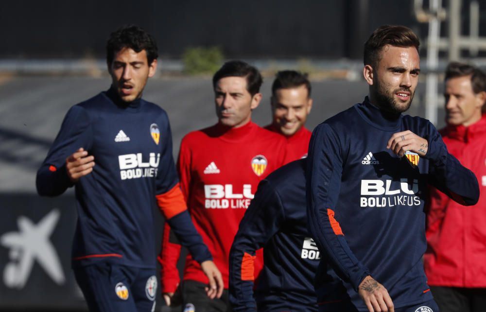 Así ha sido el último entrenamiento de esta semana del Valencia CF