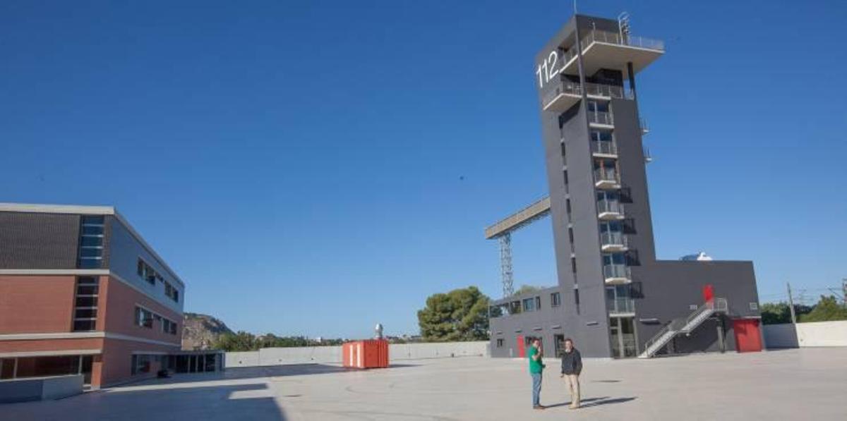 Parque de bomberos de la playa de San Juan