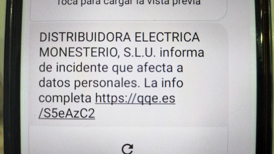 Roban la base de datos de Eléctrica Monesterio y envían SMS fraudulentos a los clientes