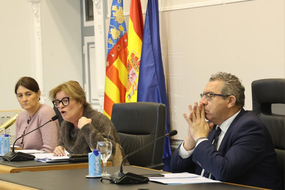 Pleno extraordinario en la Diputación de Alicante para aprobar el presupuesto de 2026