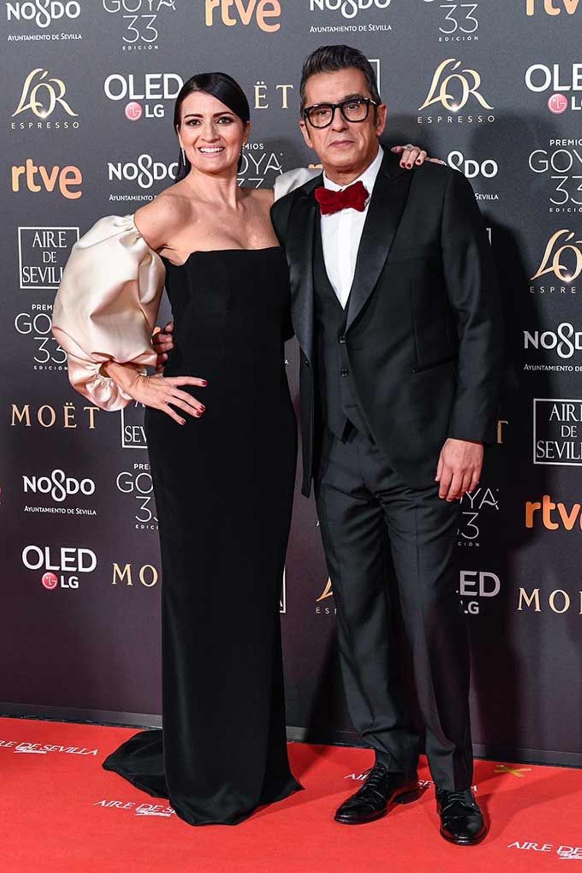 Silvia Abril y Andreu Buenafuente, presentadores de la Gala, de Pedro del Hierro