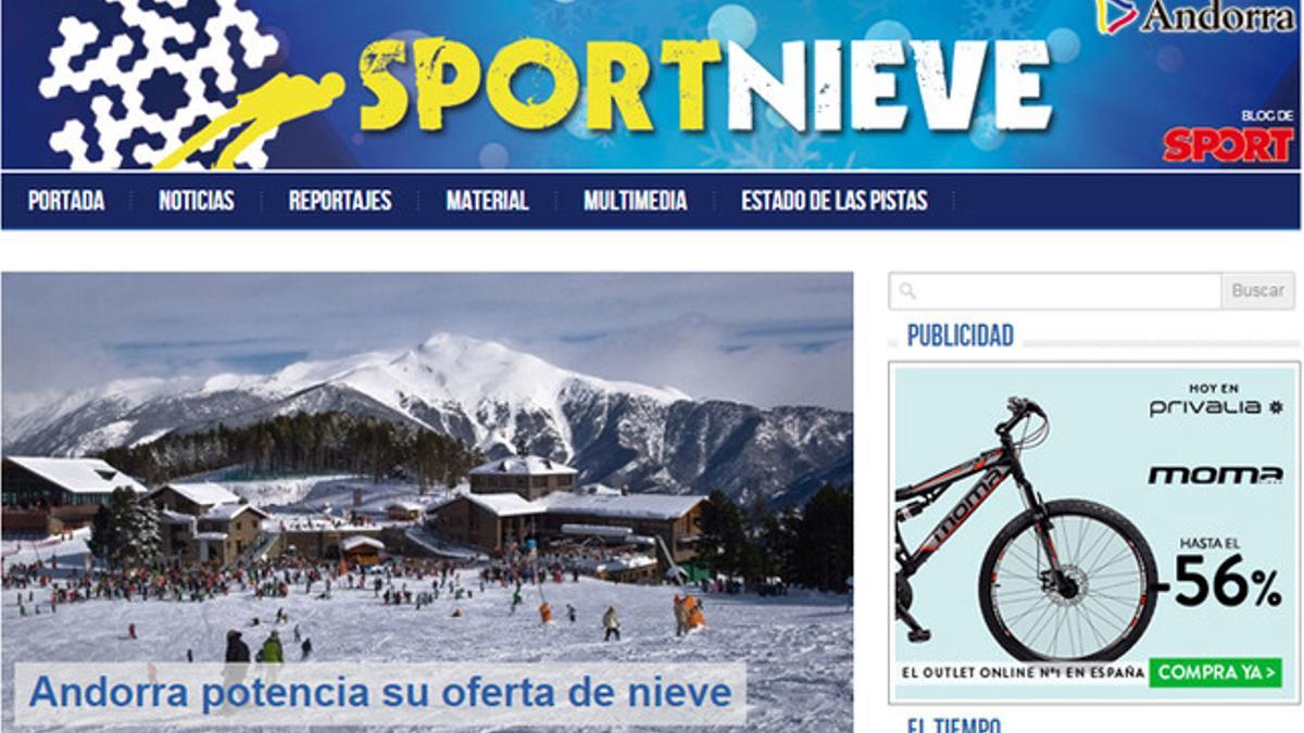 Vuelve SPORTNIEVE