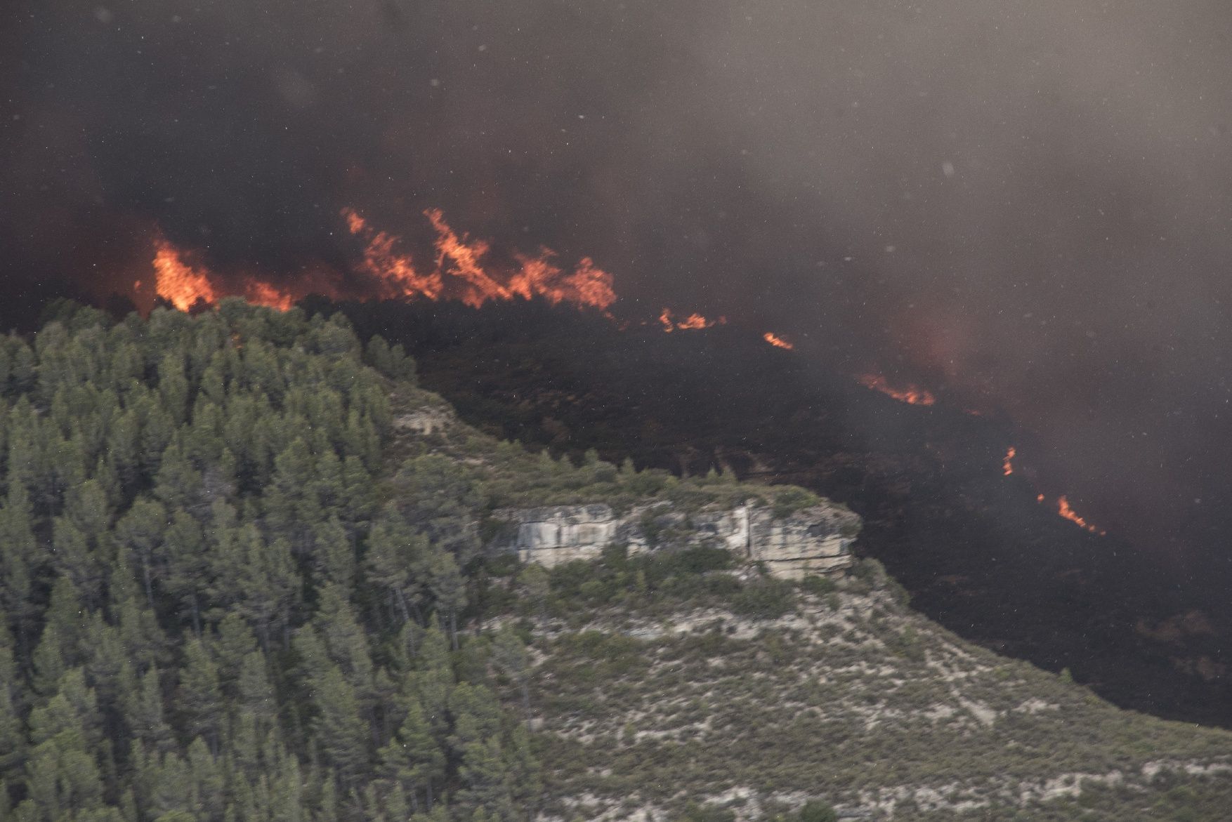 Incendi al Pont de Vilomara