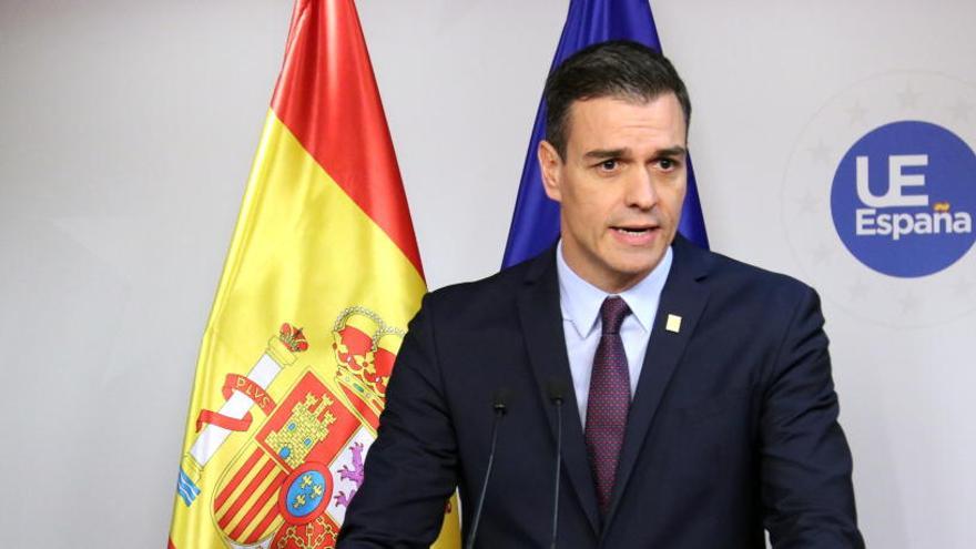 Sánchez, en roda de premsa aquesta setmana