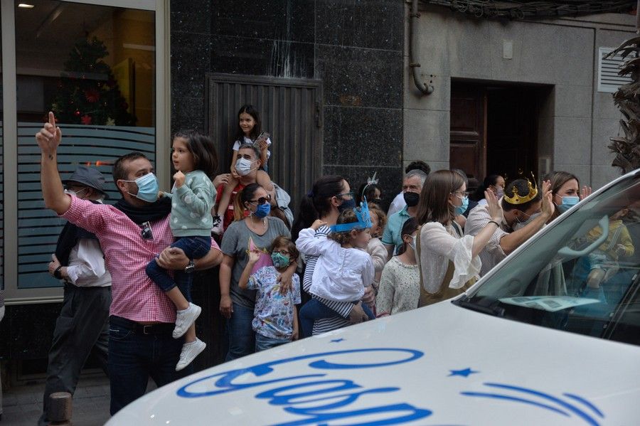 Caravana de los Reyes Magos en la capital grancanaria