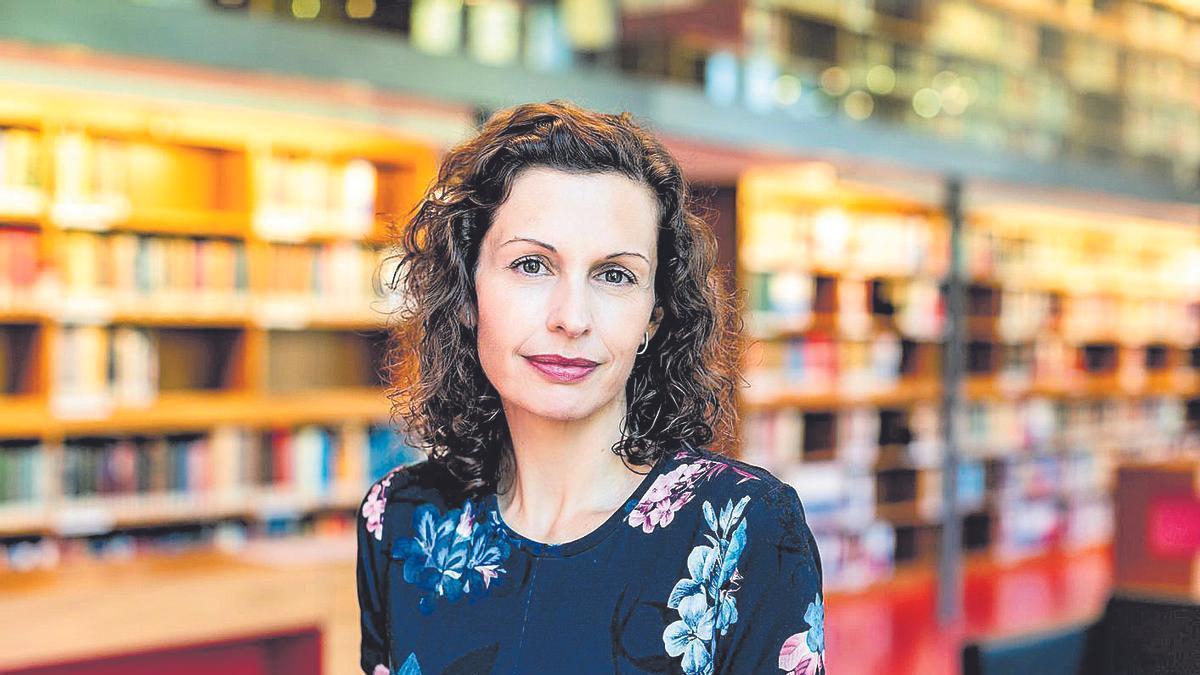 Beatriz Roldán, en el Instituto Fritz Haber de la Sociedad Max Planck, en Berlín.