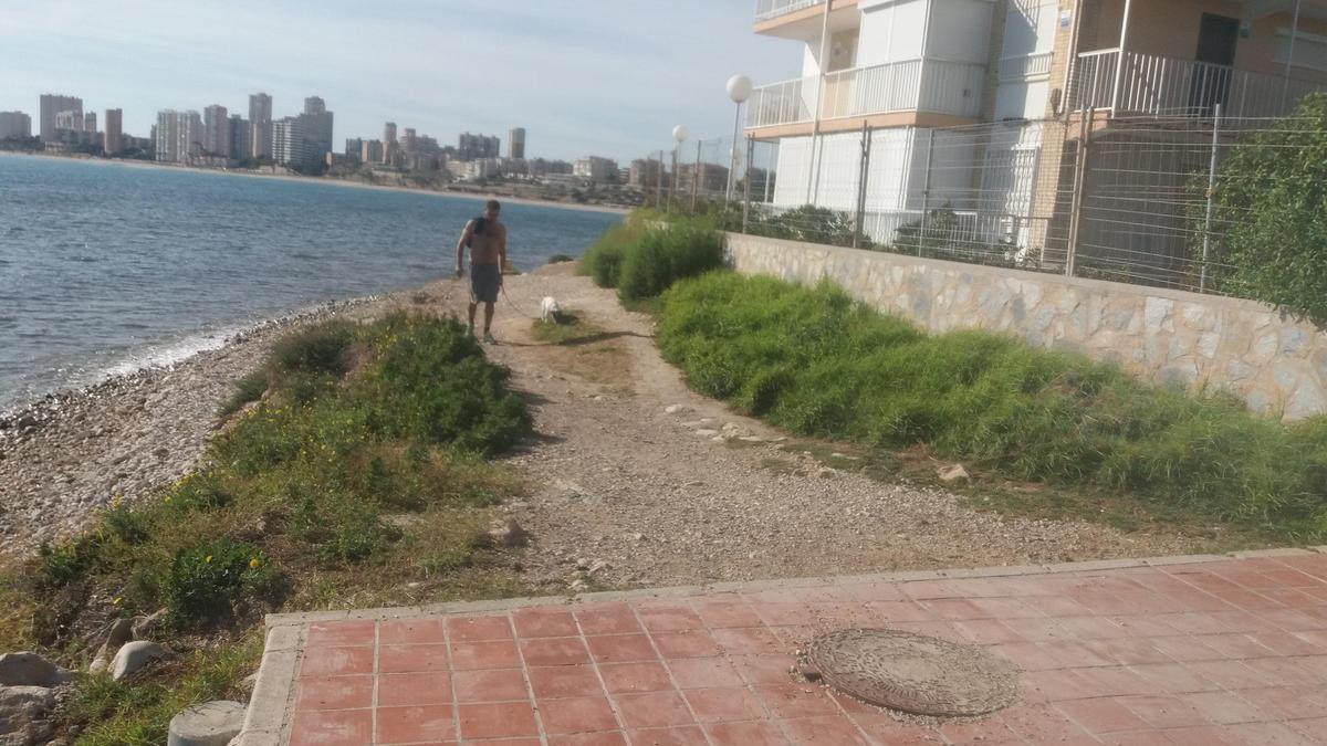 El frente litoral entre el río Seco y Muchavista va a ser restaurado y contará con un paseo marítimo.