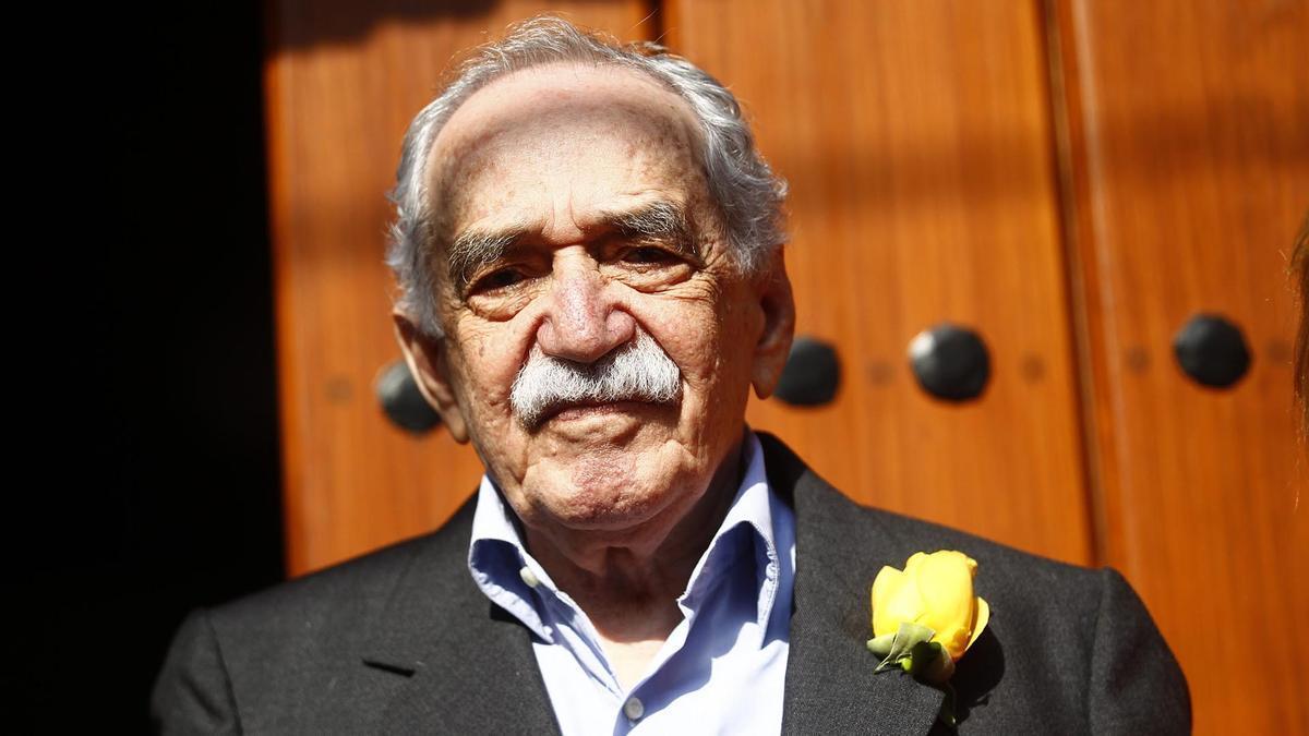 El escritor colombiano Gabriel García Márquez, el 6 de marzo de 2014, día de su 87 cumpleaños, en Ciudad de México.