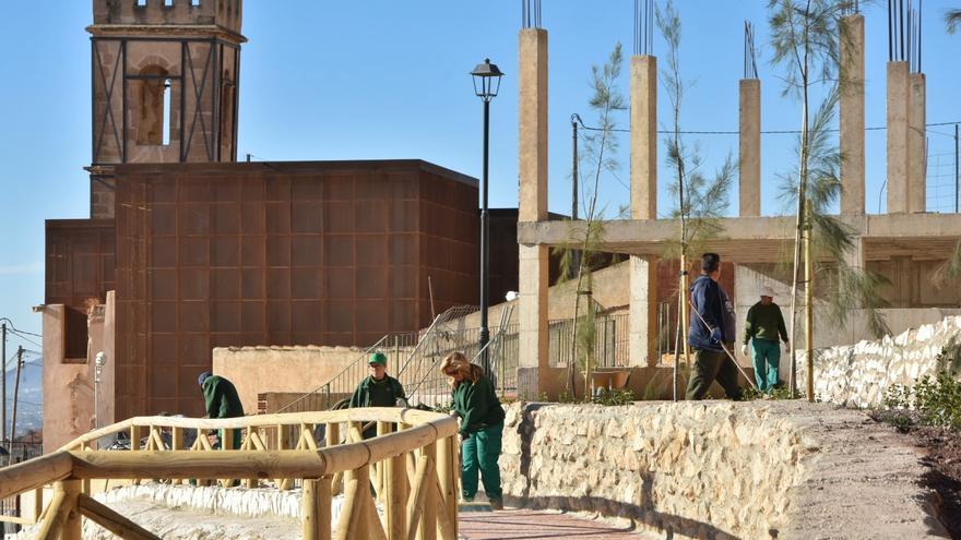 Un nuevo parque completa la mejora urbana del barrio de San Pedro de Lorca