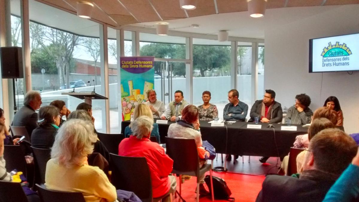 Una de las actividades organizadas el pasado mes de abril en el marco de la iniciativa `Ciudades Defensoras de los Derechos Humanos¿