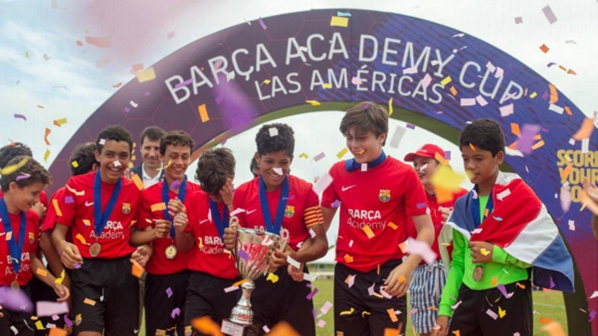 Éxito en la cuarta edición de la Barça Academy Cup Las Américas