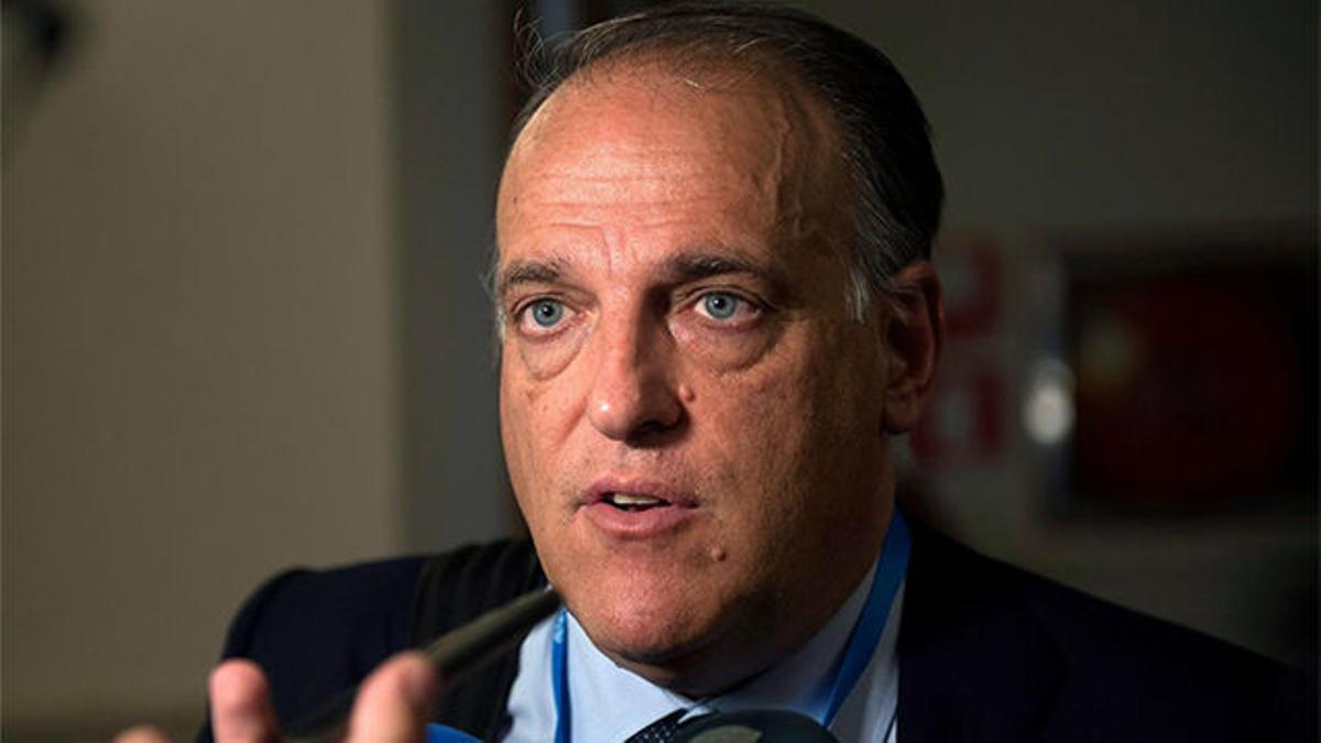 Tebas: Cristiano se ha ido por el tema fiscal