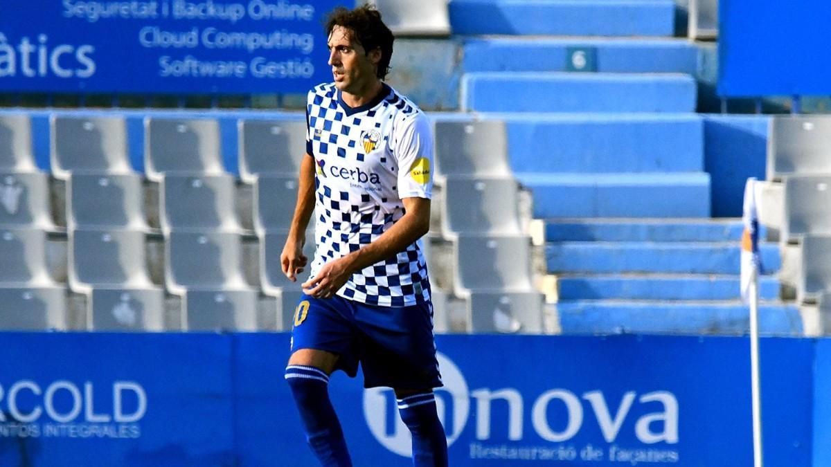 Raúl Baena, jugador del Sabadell