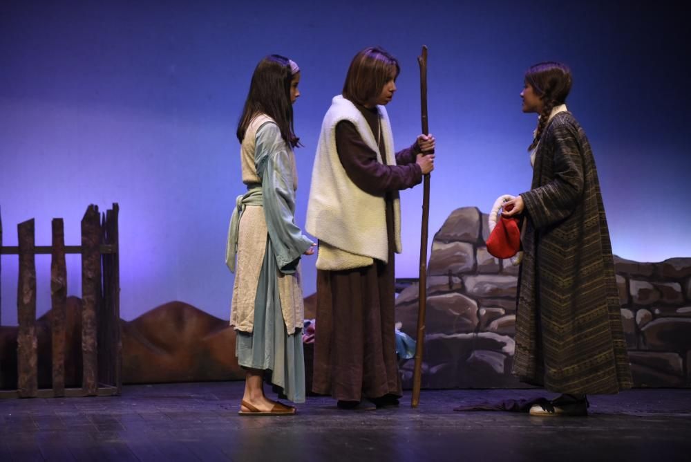 Representació dels Pastorets a la sala Els Carlins de Manresa