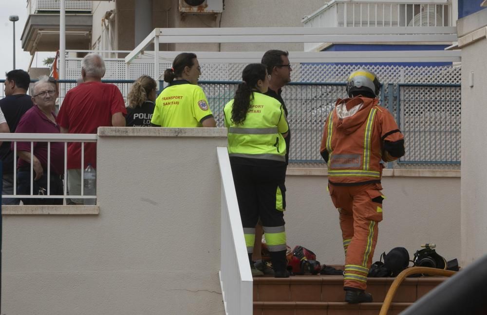 Incendio en una vivienda de Canet d'En Berenguer