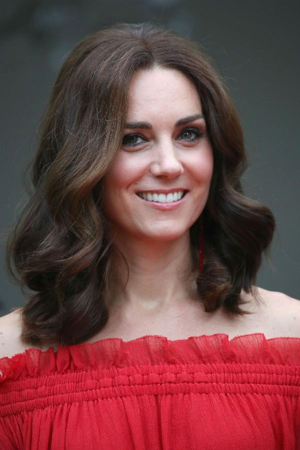 Kate Middleton con melena suelta ondulada