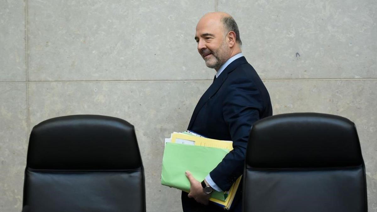 El comisario de Economía, Pierre Moscovici.