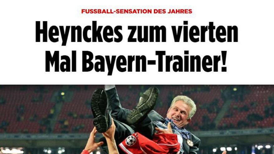 Bild anuncia que el entrenador del Bayern volverá a ser ¡Heynckes!