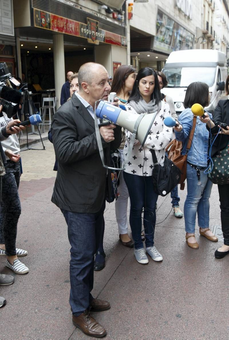 Fotogalería de la concentración por la Libertad de Prensa