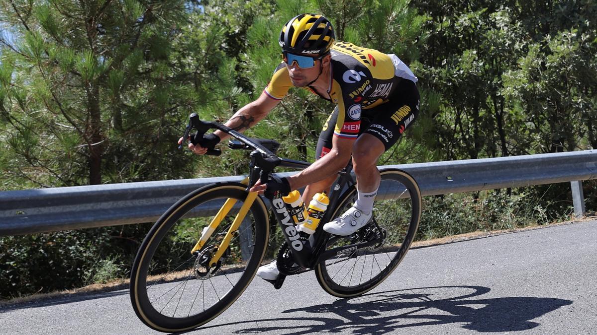 El corredor esloveno Primoz Roglic.