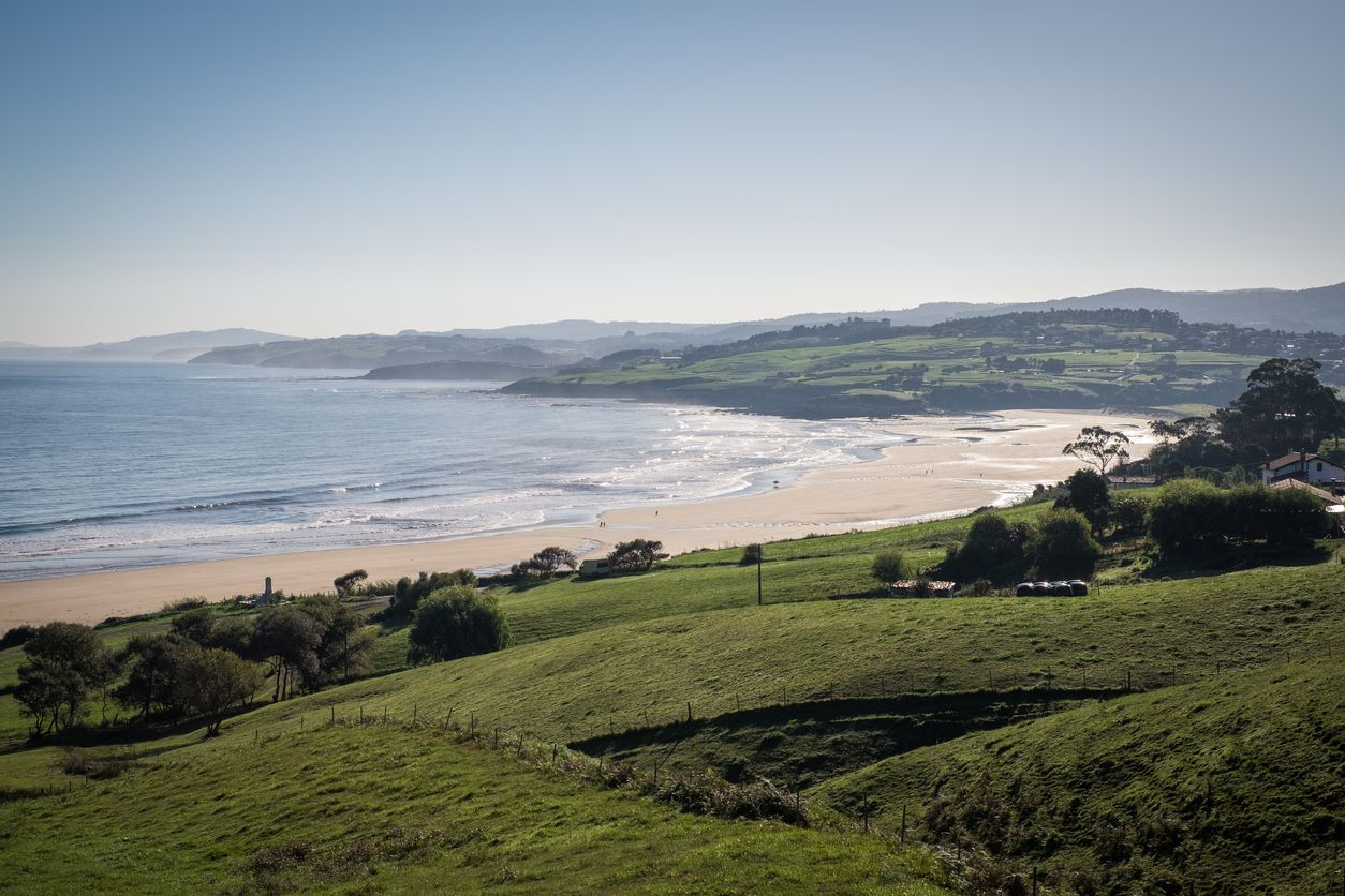 Vista áerea de Oyambre.