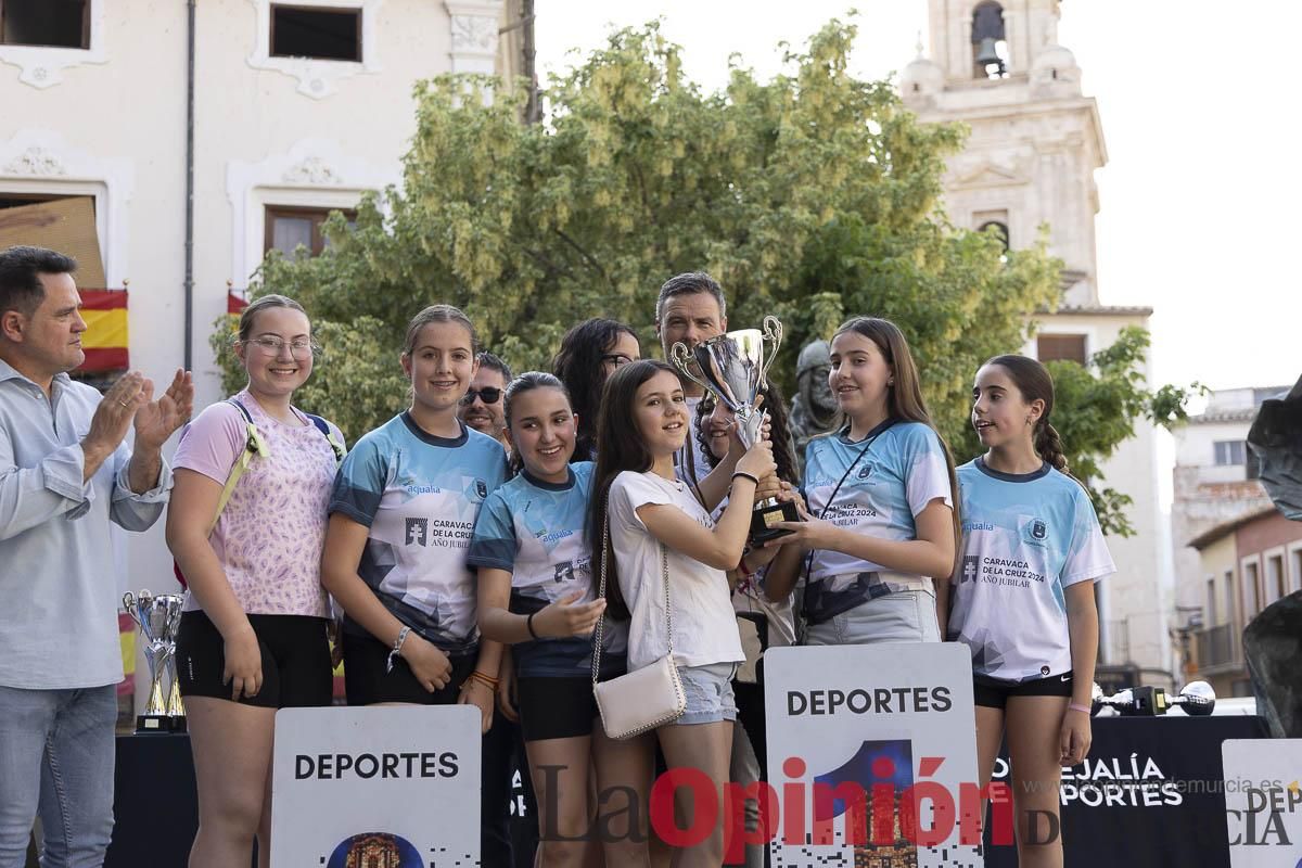 Clausura de las Escuelas Municipales Deportivas de Caravaca