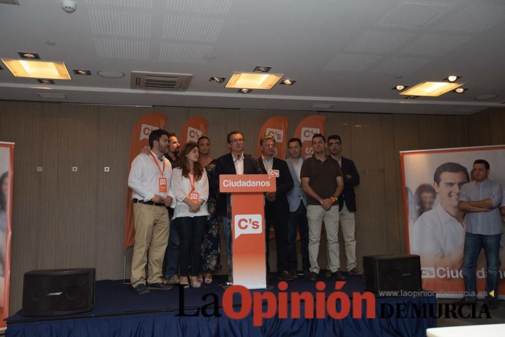 Noche electoral en Ciudadanos