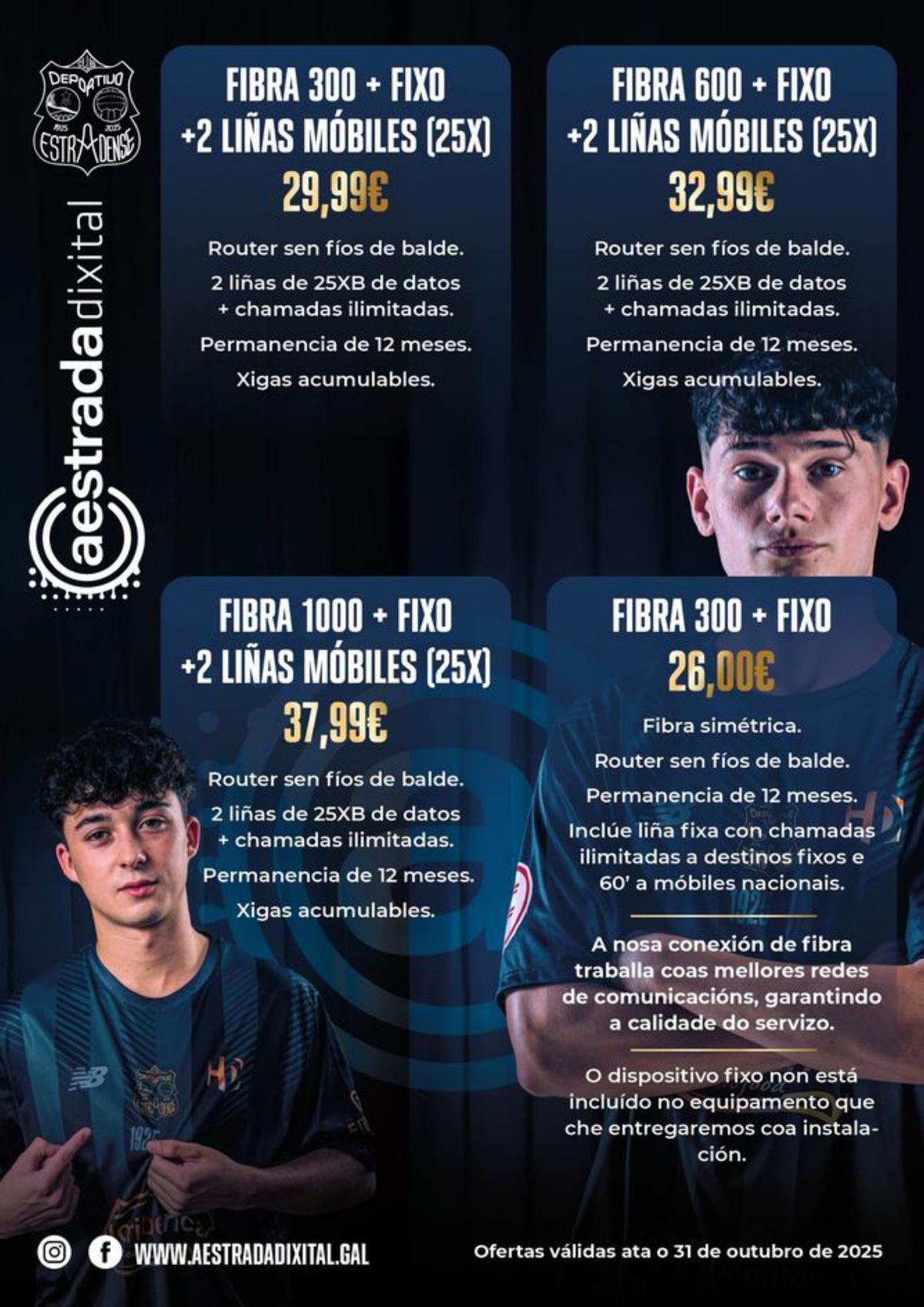 Pichi y Rodri, dos jóvenes modelos.