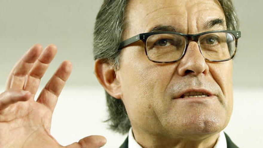 Artur Mas ha anunciado sus intenciones en rueda de prensa